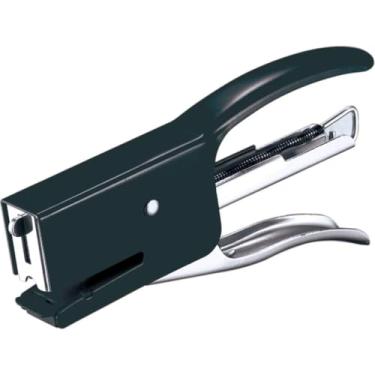 Imagem de Grampeador de Alcance Estilo Alicate em Metal Incluídos 100 Grampos Tamanho 14cm x 7cm x 2 cm