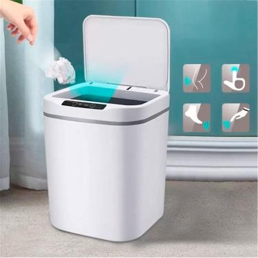 Imagem de Lixeira Automática Com Sensor De Aproximação Para Escritório