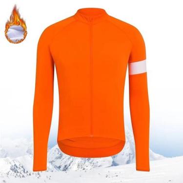Imagem de Camisa Térmica de Ciclismo Masculina - Manga Longa para Inverno, Taman