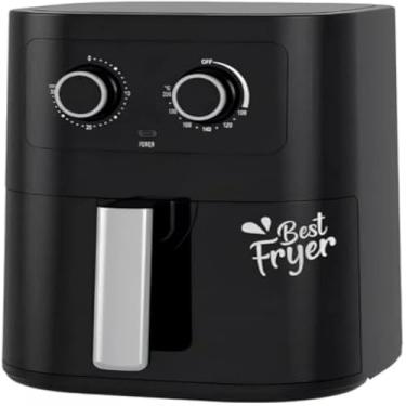 Imagem de Fritadeira Eletrica Air Fryer Sem Oleo Preto 220V - 5 Litros