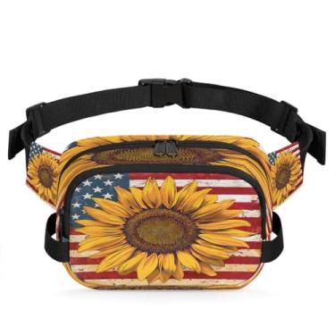 Imagem de Pochete retrô animal pássaro flor para mulheres e homens com alça ajustável bolsa de cinto bolsa transversal bolsa de peito bolsas de bumbum bolsa tiracolo, Cor 25