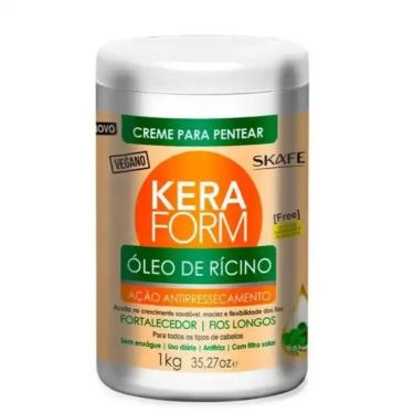 Imagem de Creme de Pentear Keraform Oleo Ricino 1KG