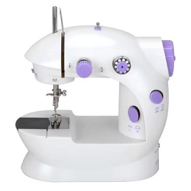 Imagem de Mini Máquina de Costura Doméstica Elétrica Bivolt com Pedal