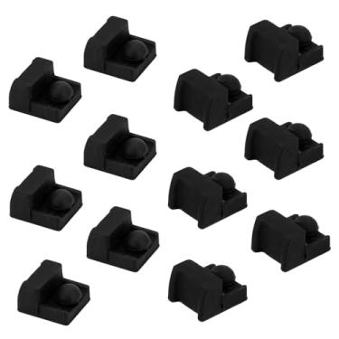 Imagem de 12 Protetores de Silicone para Fritadeira Elétrica Ninja, Acessórios Duráveis Compatíveis com Os Modelos Ninja Crispi FN101 FN090 FN091 FN100 e FN103 (Preto)