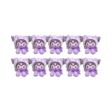 Imagem de Conjunto De Chaveiros De Pelúcia Sanrio Hello Kitty Kuromi Cinnamoroll