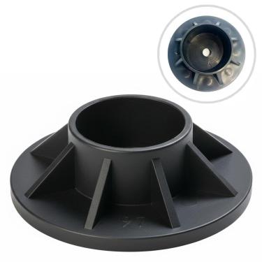 Imagem de Apoio de Pernas 40mm Circular para Piscina Metal Frame Intex Preto
