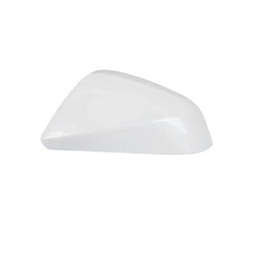 Imagem de Compatível com lexus nx nx200 nx300 2015-2022 substituir acessórios do carro invertendo espelhos capa espelho retrovisor habitação escudo(1pcs quartz white L)