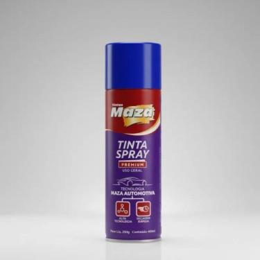 Imagem de Tinta Spray Maza Automotivo Cores Linha Premium Secagem Rápida, Azul F
