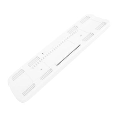 Imagem de Dioche Placa de Purificação Traseira Elétrica Premium ABS Design de Pista Deslizante para áreas HardtoReach Fácil Instalação Placa de Substituição Branca para Escova de Chuveiro de