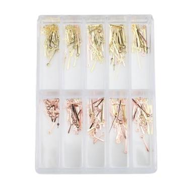 Imagem de KIMISS Conjunto de Substituição de Ponteiros de Relógio para Movimentos de Quartzo 2035 PC21 SL68 - Ponteiros de Horas, Minutos e Segundos de Metal para Reparo e Aprimoramento (Ouro Luminoso)