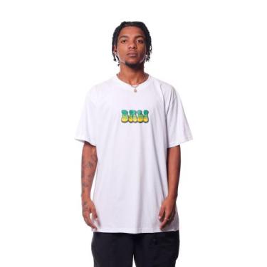 Imagem de Camiseta Plus Size Bali Hai Peace Harmony, Branco, G2