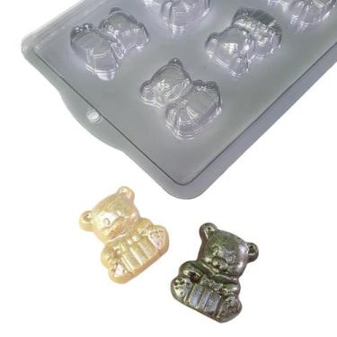 Imagem de Forma de Acetato Urso Ursinho Pelúcia Brinquedo 2 Unidades - Festa na 