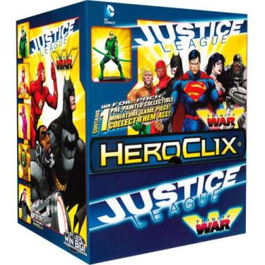Imagem de Heroclix Justice League Trinity War Booster WizKids Jogo de Tabuleiro 