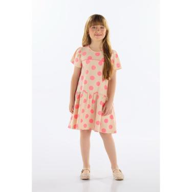 Imagem de Vestido de Bolinhas Infantil Quimby-Feminino