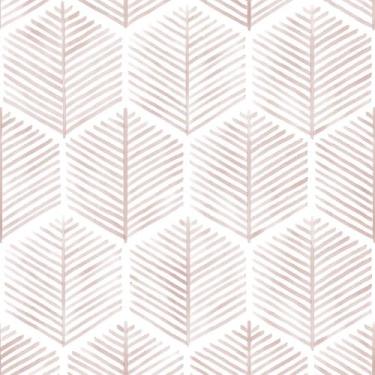 Imagem de Papel de parede MeLunmer Pink Modern Peel and Stick 17,3 cm x 20 m