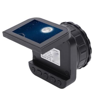 Imagem de Luocute Ocular Eletrônico do Telescópio 4K, Sensor de 8 MP Com Tela HD de 2,8 Polegadas para Telescópios Astronômicos, Câmera Ocular Digital para Oculares de 23 Mm a 60 Mm