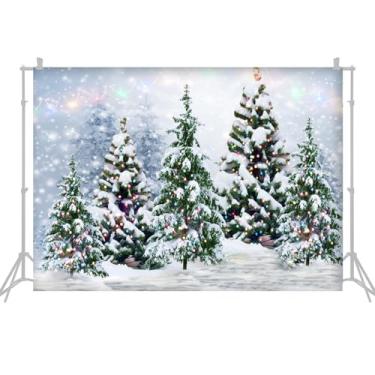 Imagem de Cenários fotográficos para fotografia de retrato, cenários de fotos de Natal, cenários de natal para fotografia, 2,1 x 1,5 m, 7 x 1,5 m, cenário de Natal