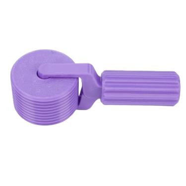Imagem de GLOGLOW Rolo de Pintura 3D de Rolo de Pintura de, Acessórios de Arte Imprensa Removível 3D Ferramenta de Artesanato DIY Essencial para Bordado Fácil Aderência Colocação Segura à Mão Roxo