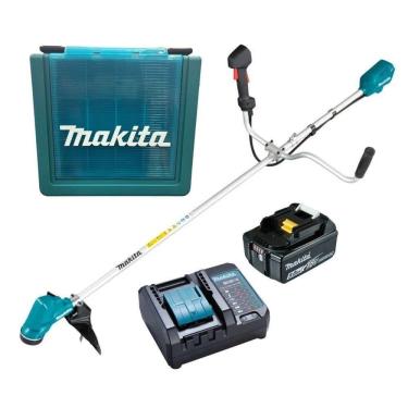 Imagem de Kit Roçadeira Lxt Punho U Brushless Dur190uzx1 + 1 Bateria 18v 5ah + Carregador Dc18wc Bivolt + Ma