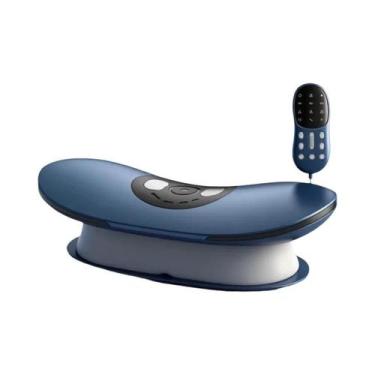 Imagem de Massageador Elétrico Ajustável Para Tração Lombar Com Função De Calor,