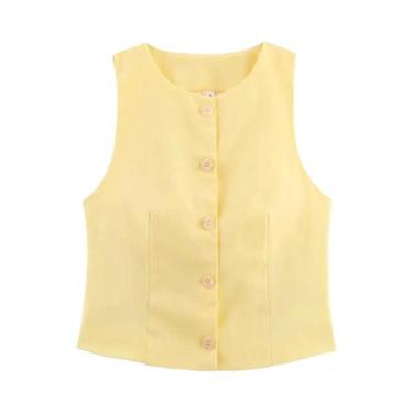 Imagem de Conjuntos De Shorts De Verão Femininos, Moda Casual, Tops De Colete Co