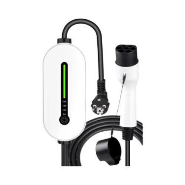 Imagem de Carregador Portátil Para Veículos Elétricos 16A 3.5KW Com Conector Tip