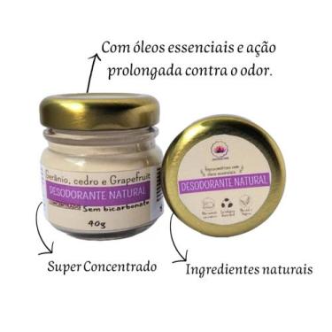 Imagem de Desodorante natural floral - AROMACARE