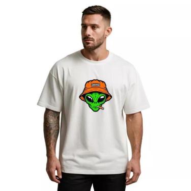 Imagem de Camiseta Oversized Masculina ET SwagHouse Premium de Algodão-Masculino