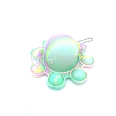 Imagem de Chaveiro Polvo Reversível Pop It Anti Stress Apertar Tiktok