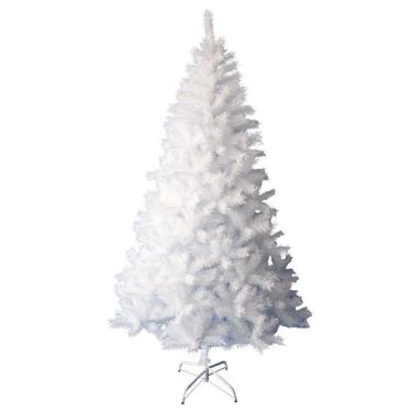 Imagem de Árvore De Natal Pinheiro Suíço Branco Luxo Premium 900 Galhos 2,10m - Master Christmas