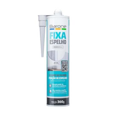 Imagem de Adesivo Cola Selante Elástico Barone Fixa Espelho Pu40 360g