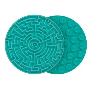 Imagem de Tapete de Lamber Comedouro Ração Úmida Labirinto P Pet Games Petisco C