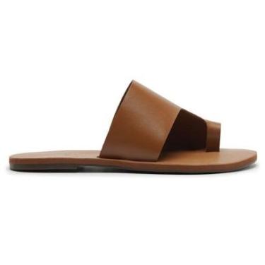 Imagem de Sandália Rasteira Lisa Couro Lançamento Anacapri-Feminino