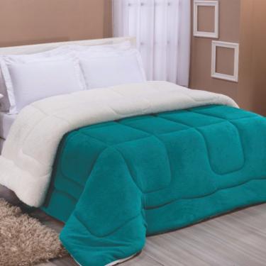 Imagem de Edredom Coberdrom Pryme Especial Pesado King - Verde - 100% Poliéster
