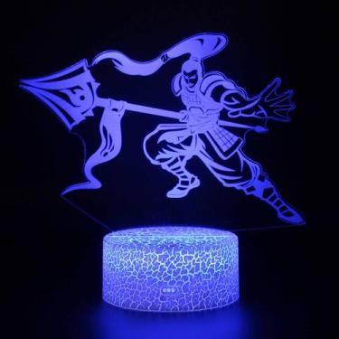 Imagem de Controle de toque colorido 3D Lamp Legends Creative Visual LED - Taiyu