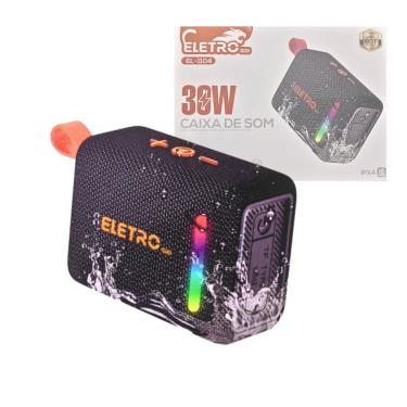 Imagem de Caixa De Som Bluetooth Portátil Led 30w Prova D'agua