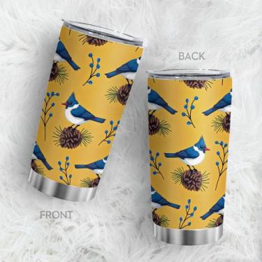 Imagem de Caneca de café Oasisdream Tumbler 600mL em aço inoxidável