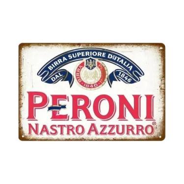 Imagem de Placa De Metal Vintage Retro Malibu Para Cerveja, Uísque E Vinho, Deco