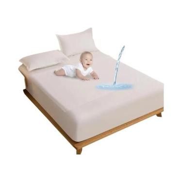 Imagem de Capa De Colchão Impermeável De TPU Para Casais, Protetor De Urina Para