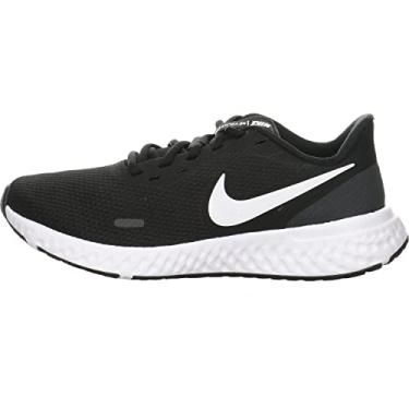Imagem de Tênis de corrida feminino Nike Revolution 5, Preto/branco/antracite., 10.5