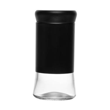 Imagem de Porta Temperos Versatile Wolff 135ml Preto Vidro