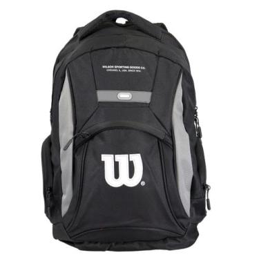 Imagem de Mochila Wilson Poliester 26 Litros Alças Reforçadas Cor:PretoGenero:Un