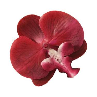 Imagem de Flores De Orquídea Borboleta Artificial Em Látex De 11 Cores Para Deco