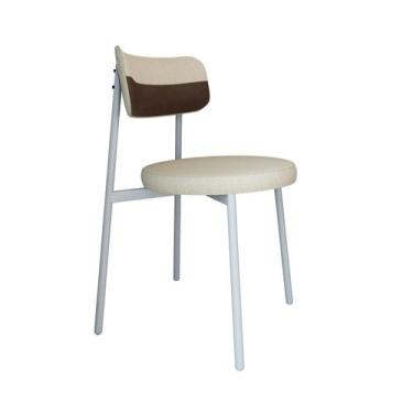 Imagem de Cadeira Kyta Fixa com 4 Pés 50 X 44,7 X 83,8 Cm com 1 Unidade - Metali