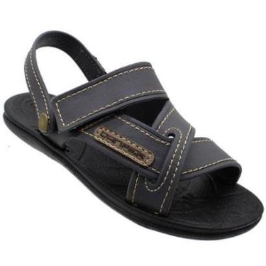 Imagem de Sandália Masculina Infantil Menino Danper Grafite Papete-Masculino