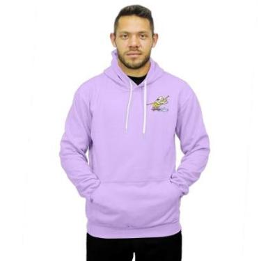 Imagem de Moletom Masculino Blusa De Frio Bolso Canguru Com Capuz Top-Masculino