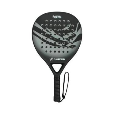 Imagem de Raquete De Padel Leve Em Fibra De Carbono Com Núcleo De Espuma De Memó