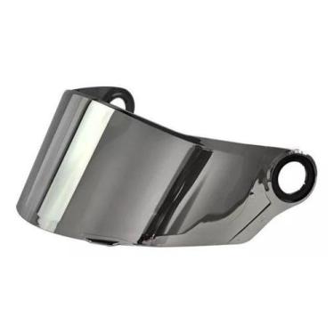 Imagem de Viseira Para Capacete Ls2 Ff358 E Ff396 Espelhada Cromada - Polivisor