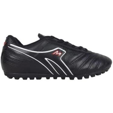 Imagem de Chuteira mathaus society azzurra couro, Preto, 39