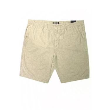 Imagem de Bermuda Chino San Andres Linho Natural Dockston - Estilo Casual, 48